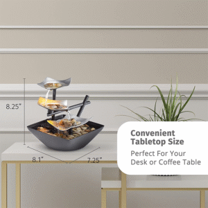 3-Tier Relaxation Tabletop Fountain